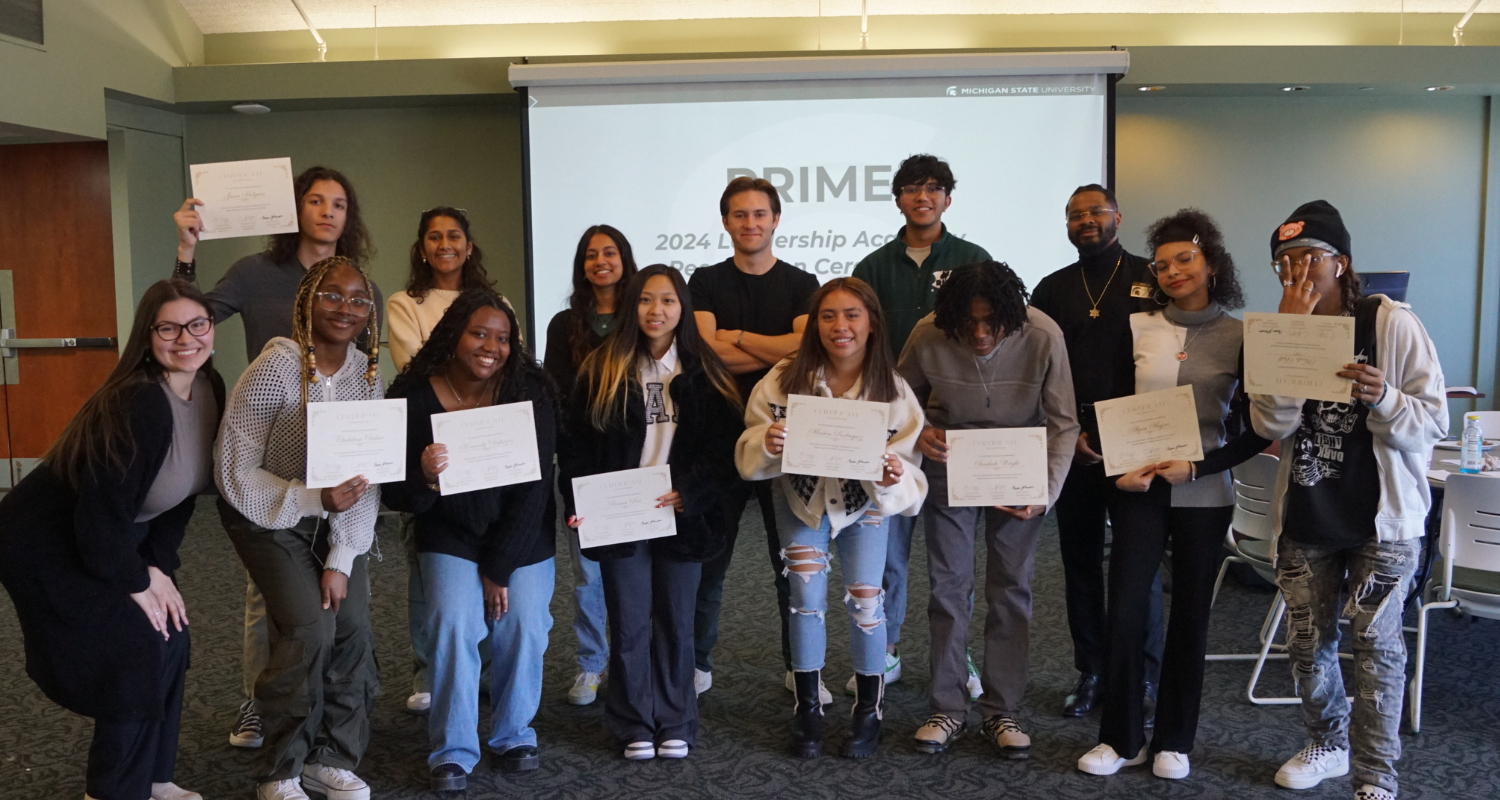 PRIME participants photographer as a group on the last day of the 2024 Leadership Academy.