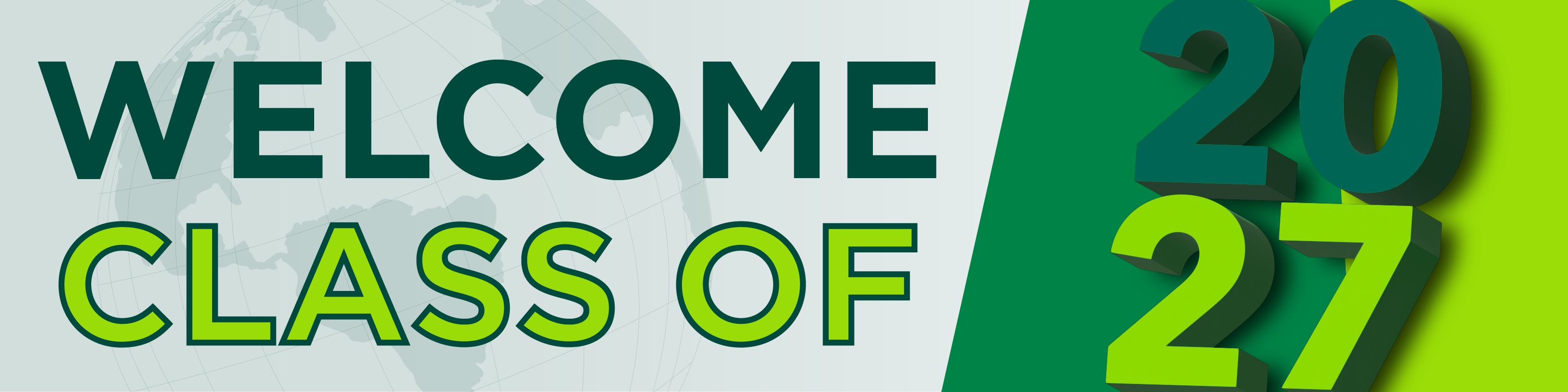 Greens Welcome Class of 2027