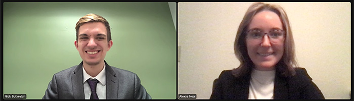 Nick Butkevitch and Alexys Neal