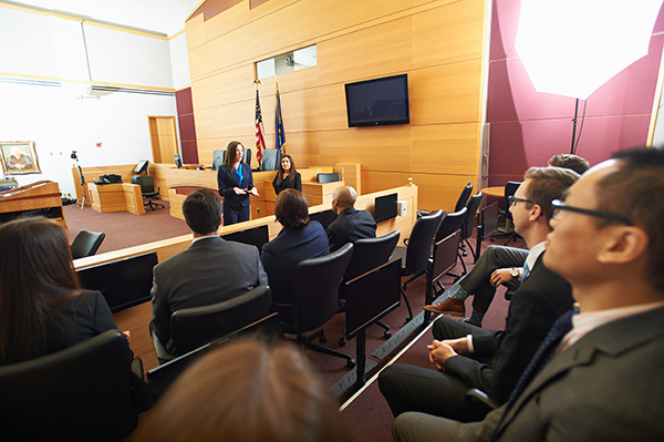 courtroom presentation