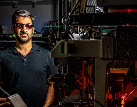 Elad Harel, associate professor in the Department of Chemistry
