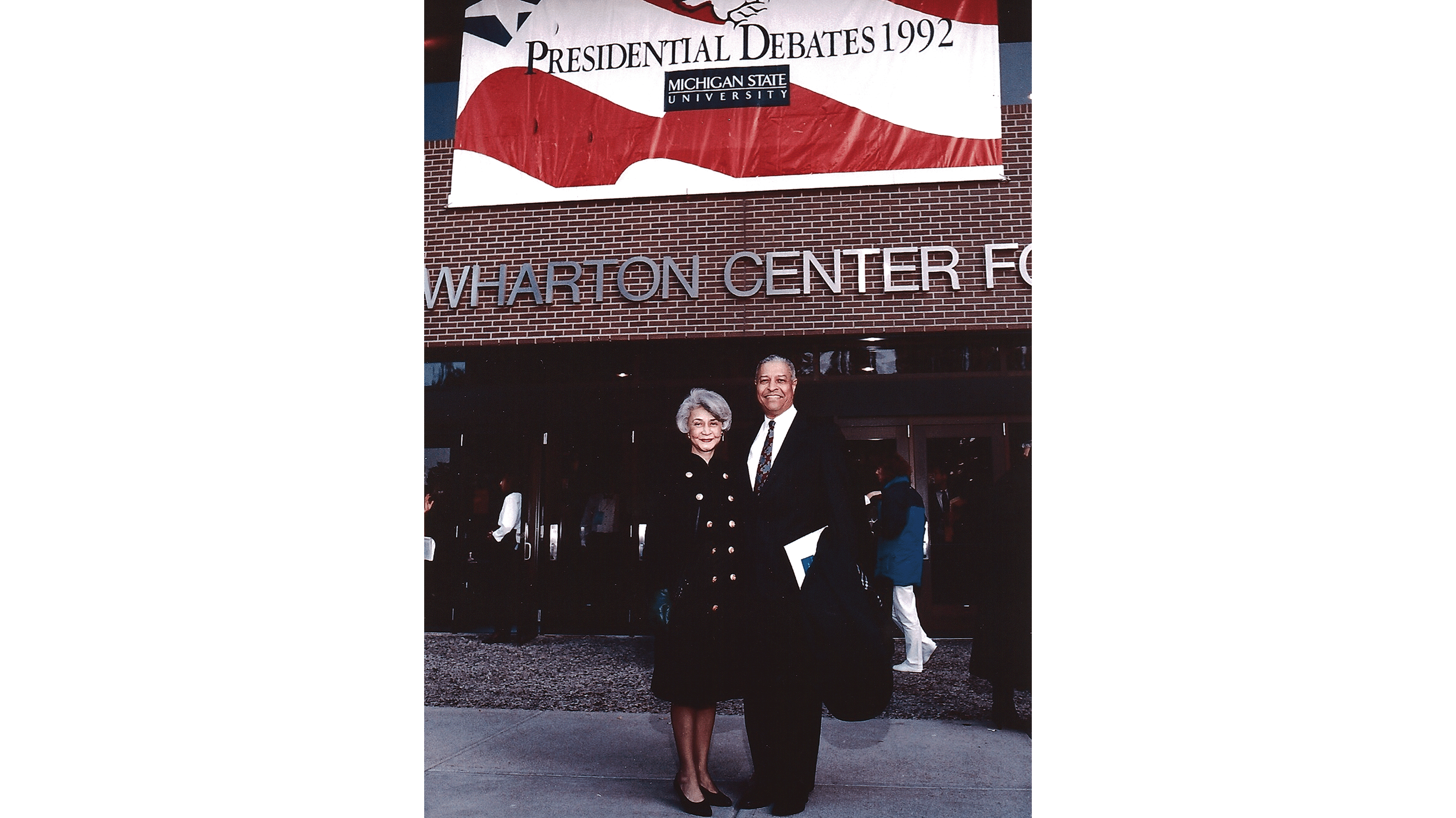 Dolores and Clifton Wharton