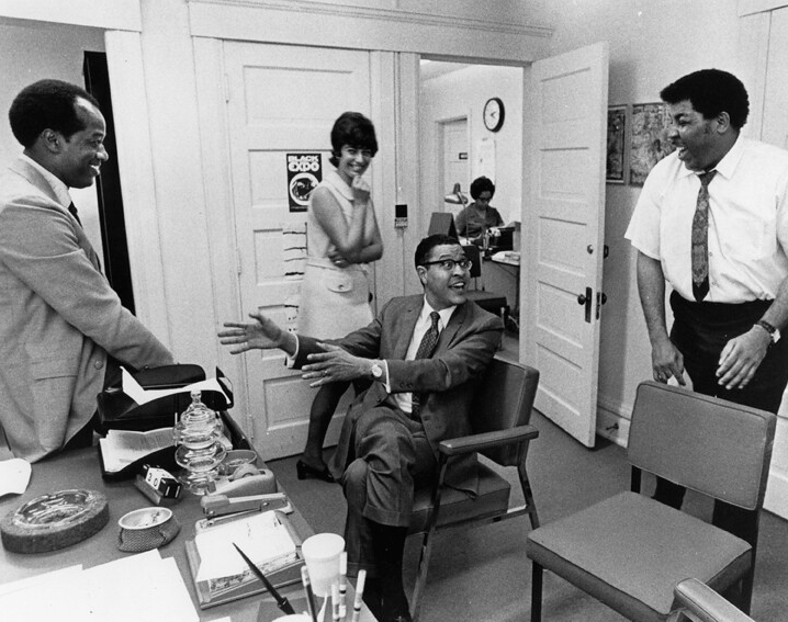 Wharton with Robert Green and Other in Urban Affairs Center