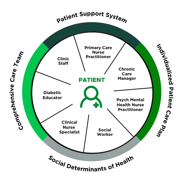 Practice Model of Care Infographic