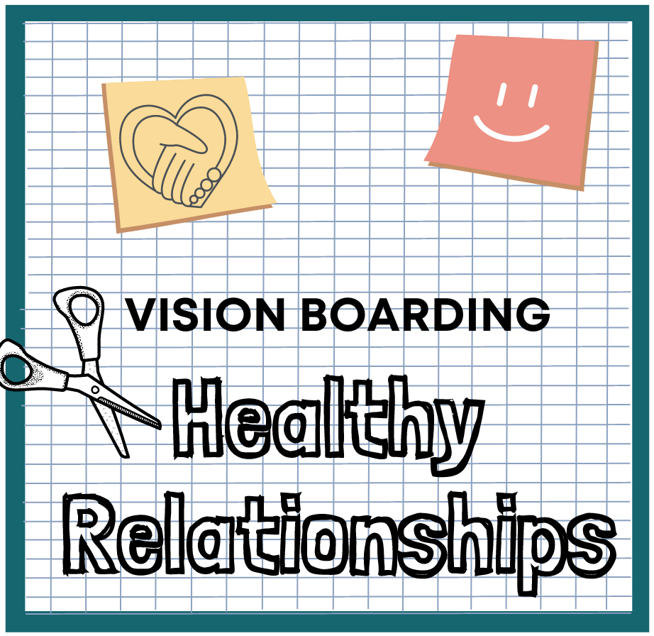 Vision boarding Healthy Relationships Logo