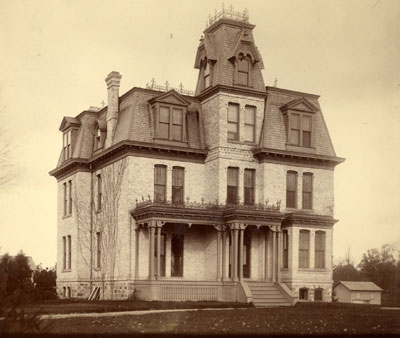 Early 20th century view of the home that would become Cowles House