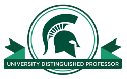 The University Distinguished Professor logo.