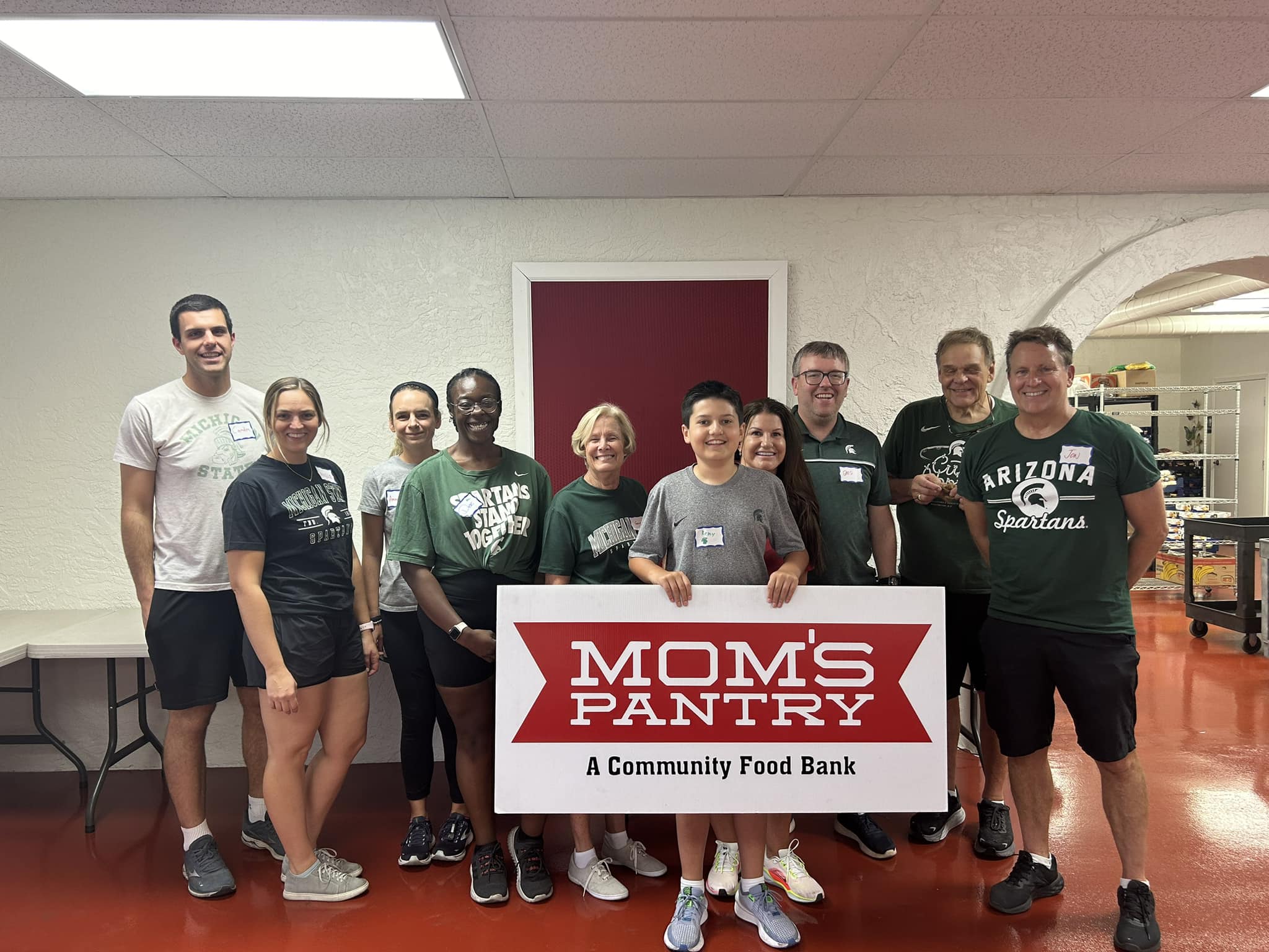 AZ Spartans at Moms Pantry