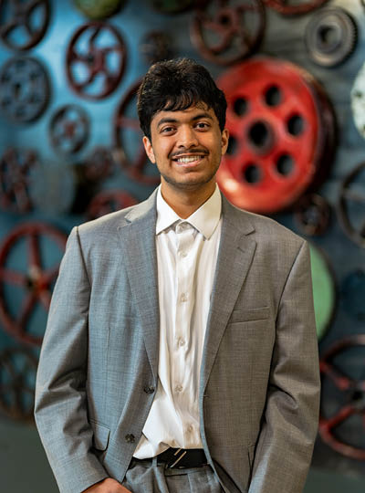 Professional portrait of Williams Scholar Tejas Agrawal.