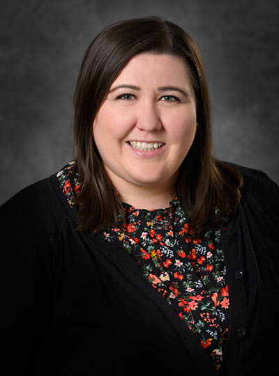 Head shot of MSU's Sarah Whitaker, the Director of Experiential Learning and Study Abroad in the College of Natural Science.