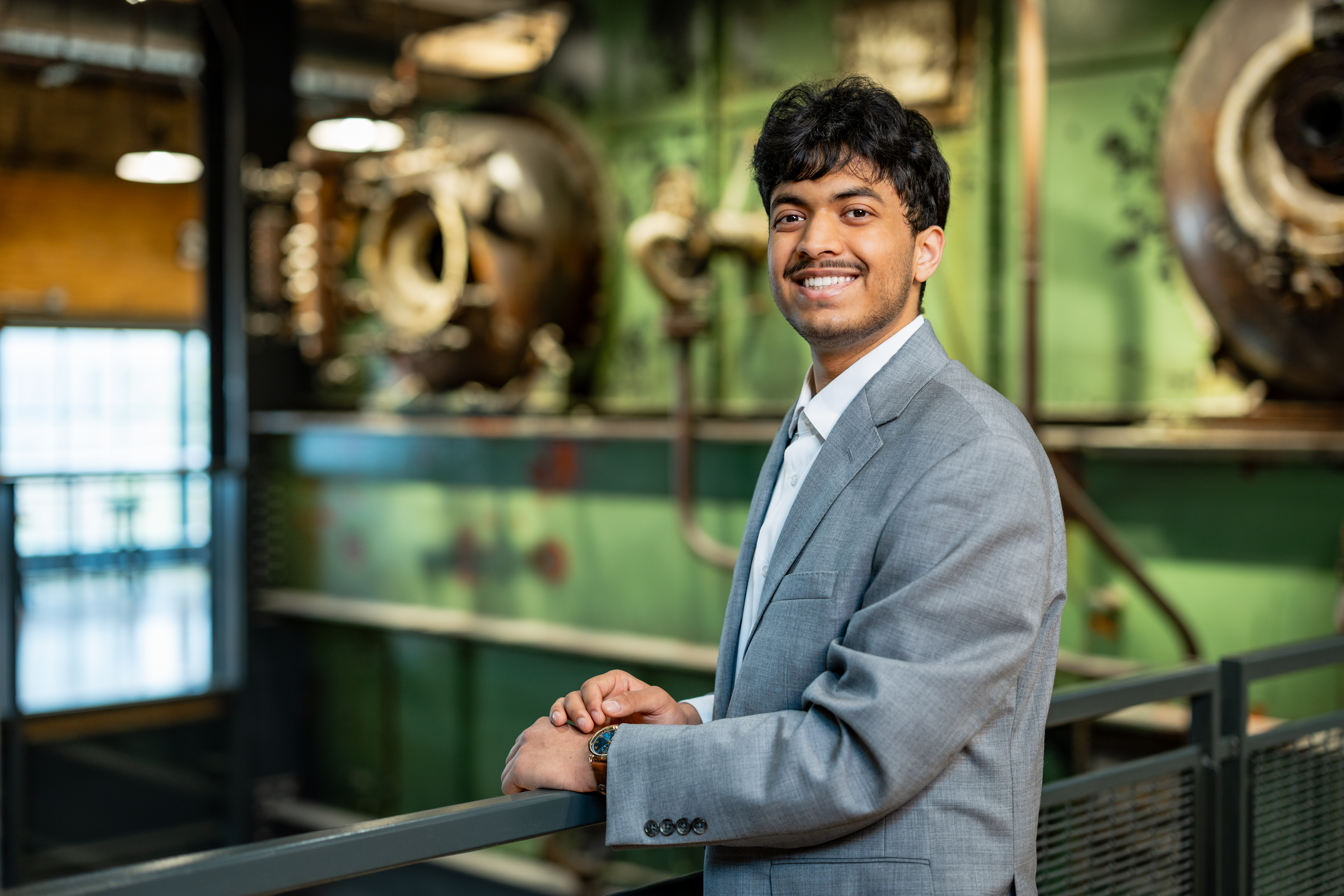 Professional portrait of Williams Scholar Tejas Agrawal.