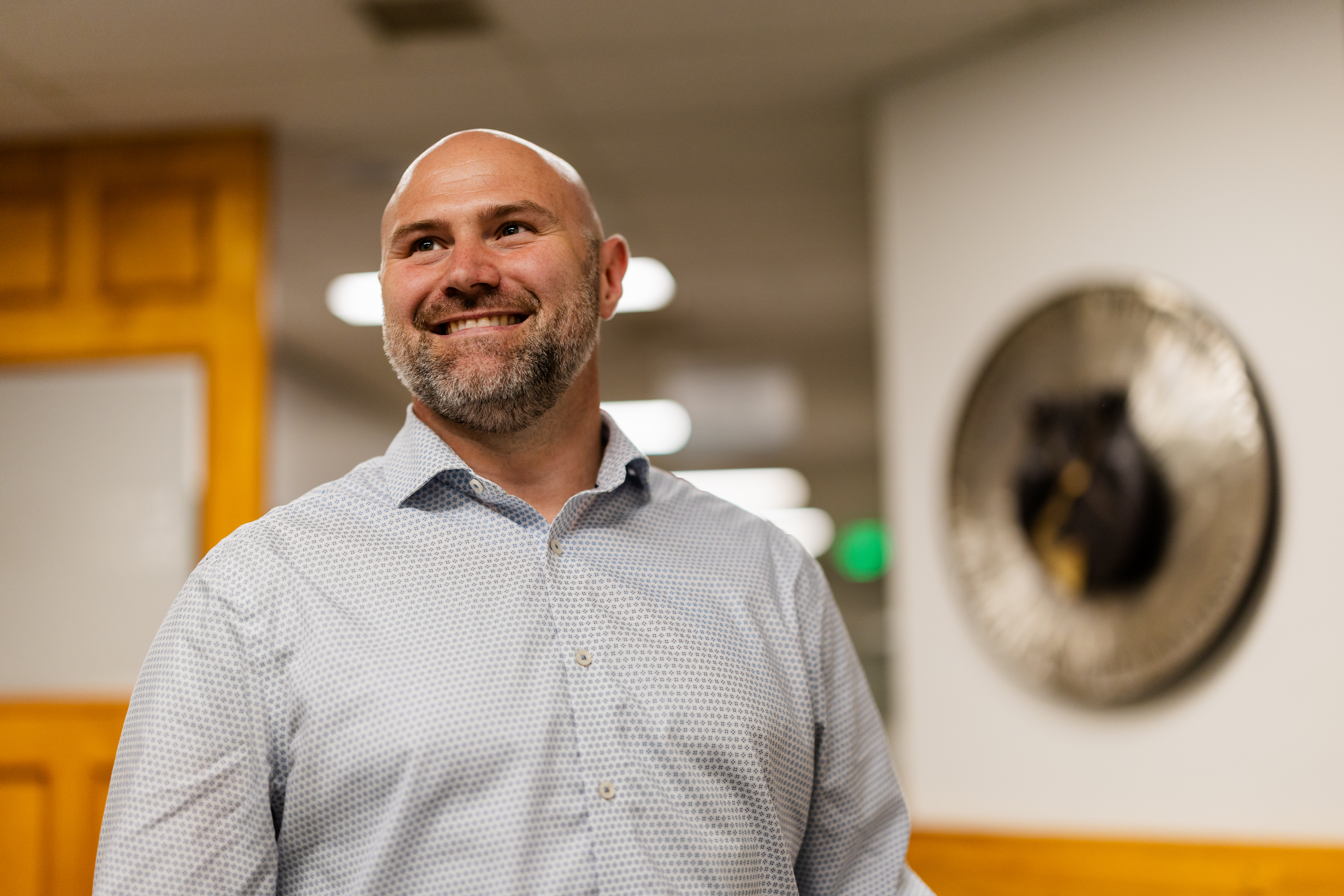 MSU Alumni Grand Award recipient Lucas VanEtten.