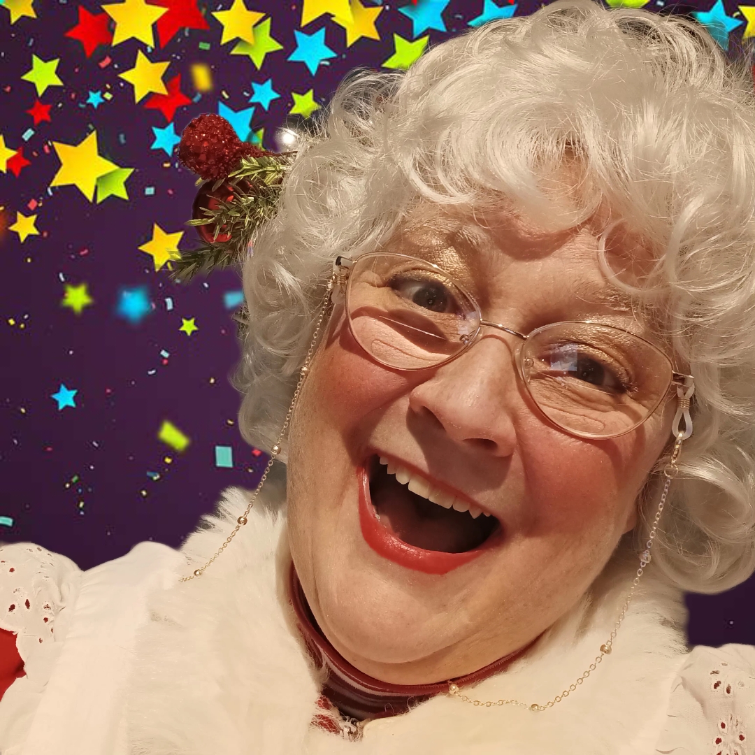 Lisa Heileman, '86, as Mrs. Claus.