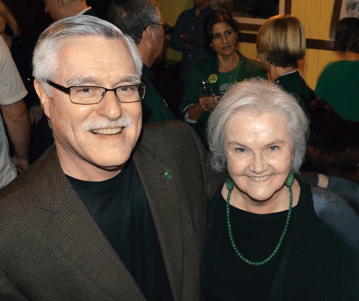 Jim Forger and Deborah Moriarty