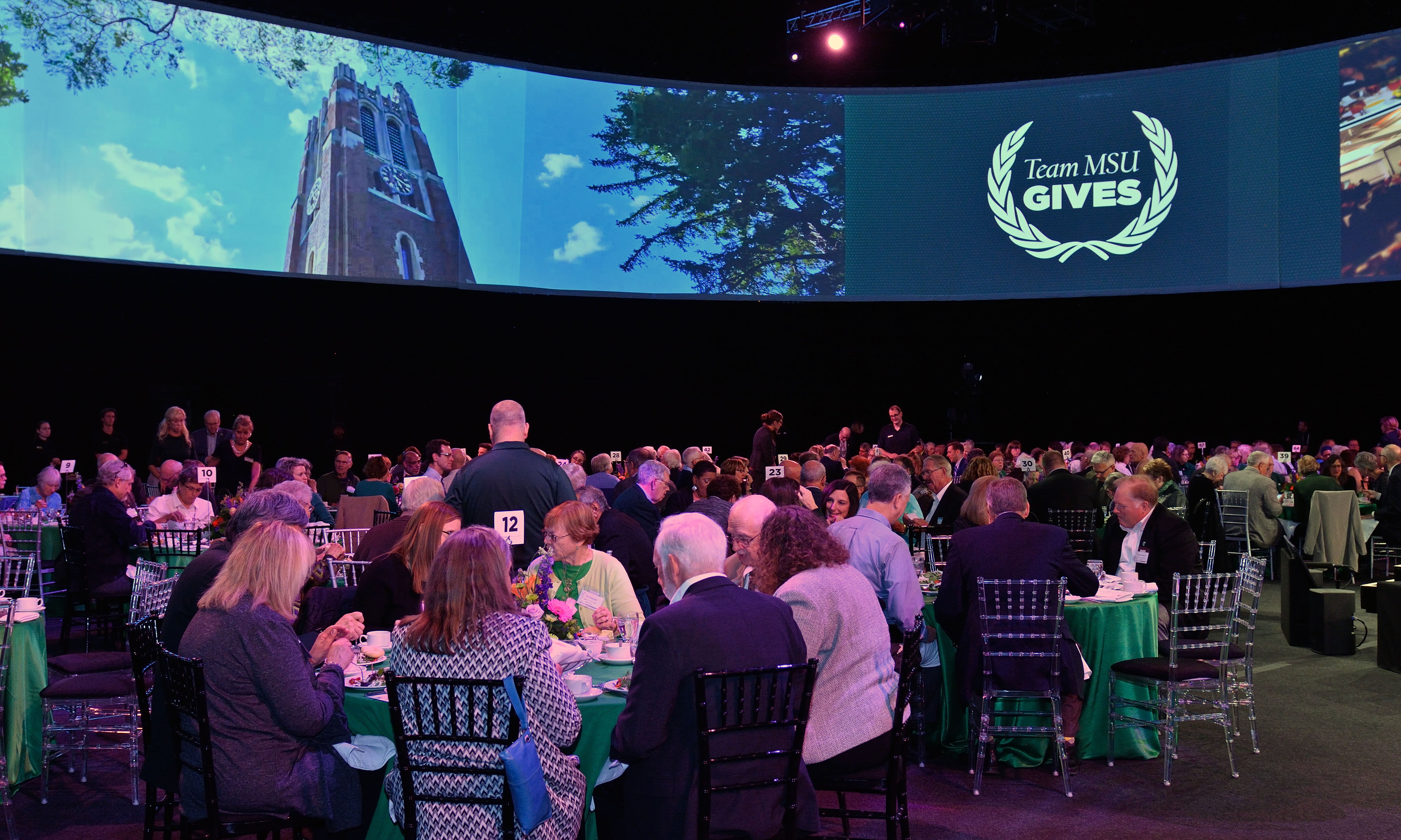 Breslin Center Arena set for the Thanks for Giving Luncheon