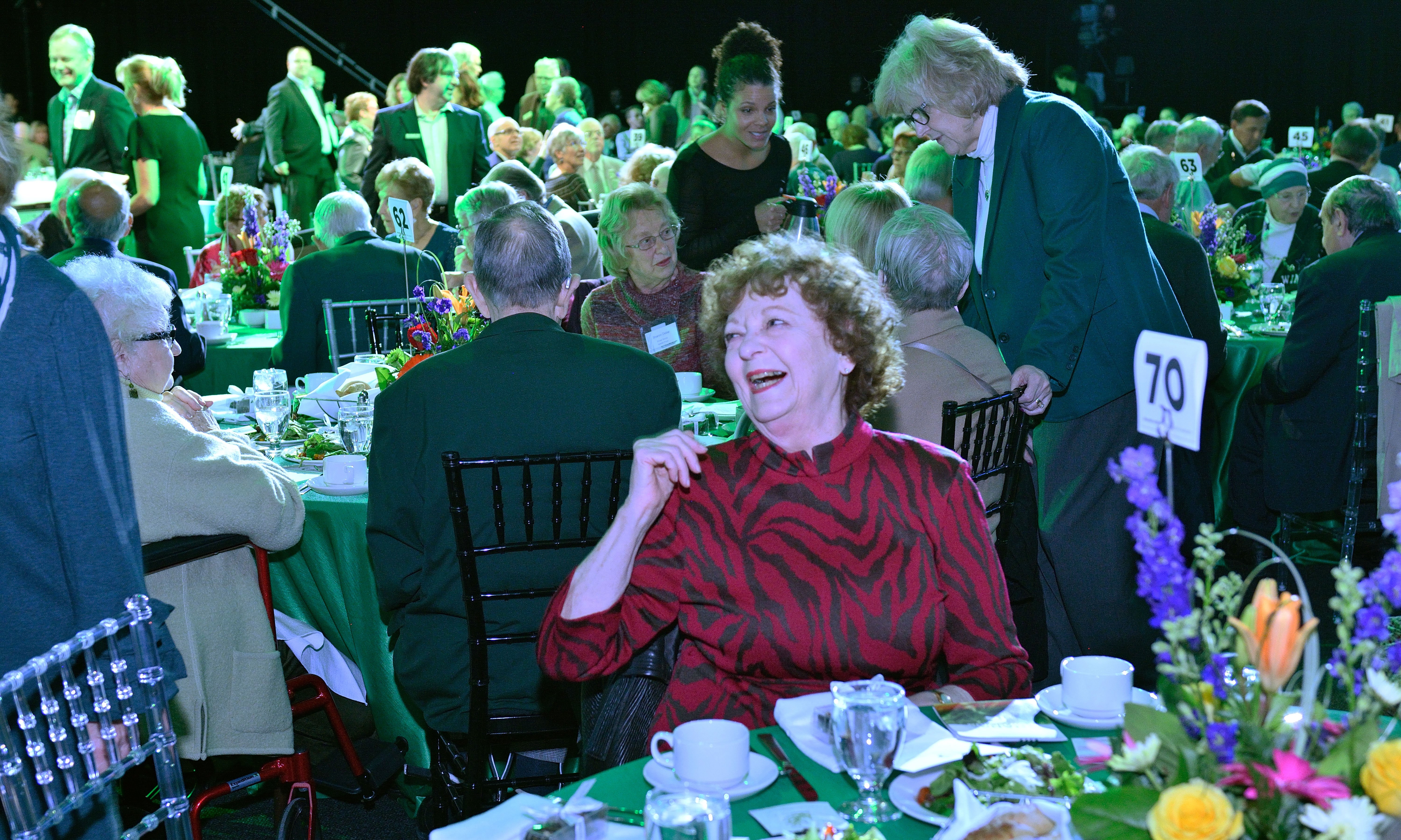 Guest at the 2018 Thanks for Giving Luncheon table