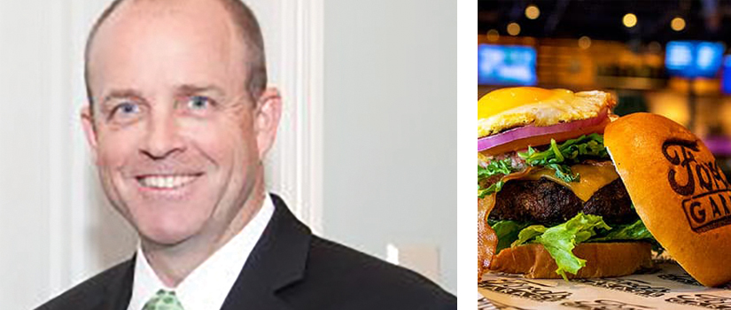 Billy Downs and burger