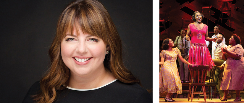 Jennifer Turner and scene from play at Tennessee Performing Arts Center
