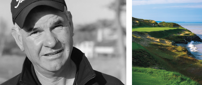 Chris Lutzke and Whistling Straits golf course in Wisconsin