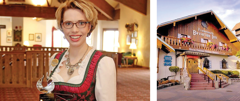 Martha Zehnder Kaczynski and Bavarian Inn