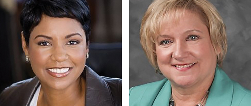 Harriet Carter and Renee Monforton