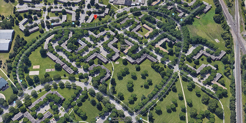 spartan village flyover