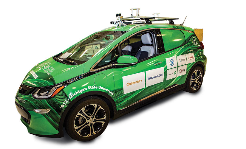 MSU's SOAR car