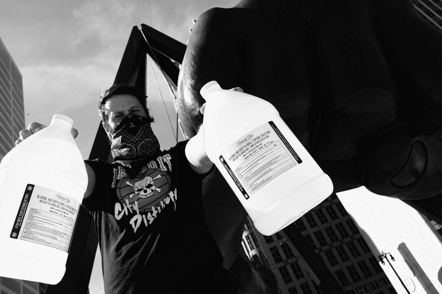 Detroit City Distillery Hand Sanitizer