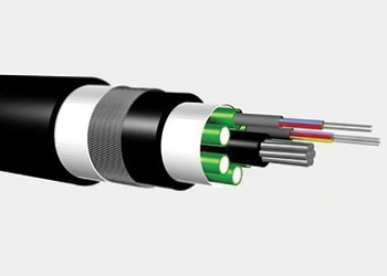 Fiber Optic Wire illustartion