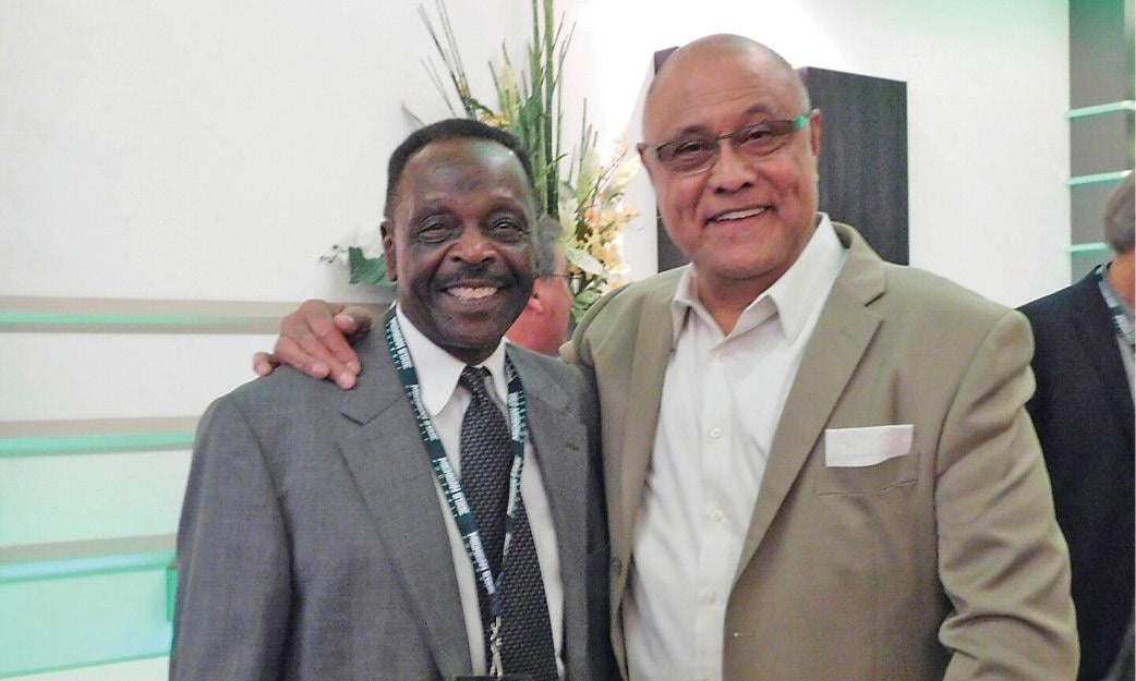 Eric Marshall and Bob Apisa