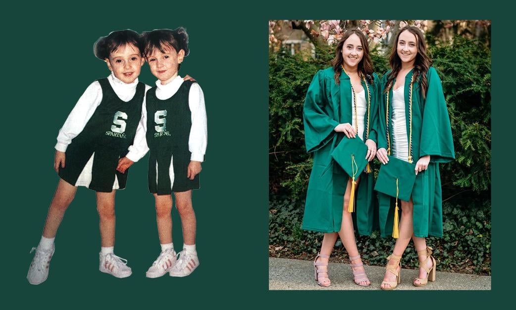 twins Elizabeth and Erika Ranck. 