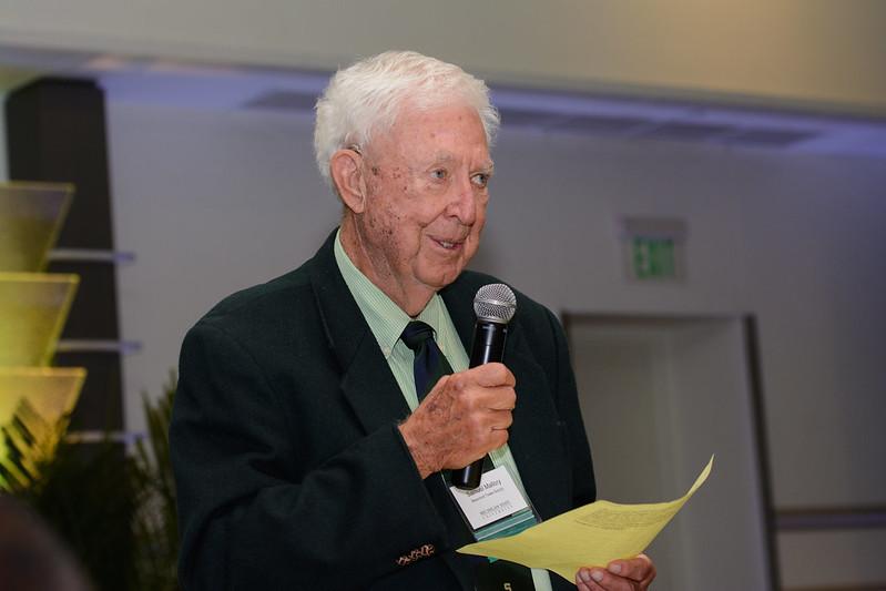 Kedzie Cane Award recipient, Samuel Mallory, '54.