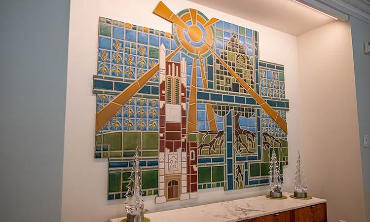 Pewabic Tile Mural