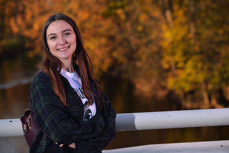 MSU Student Cassandra Stoner