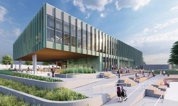 Rendering of the MC