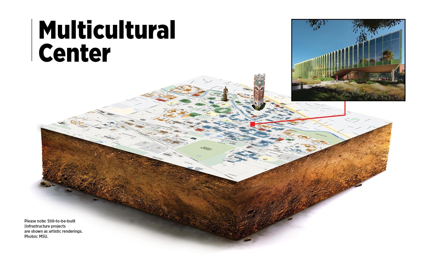 Multicultural Center Map