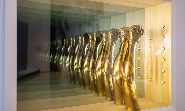 Arm statue