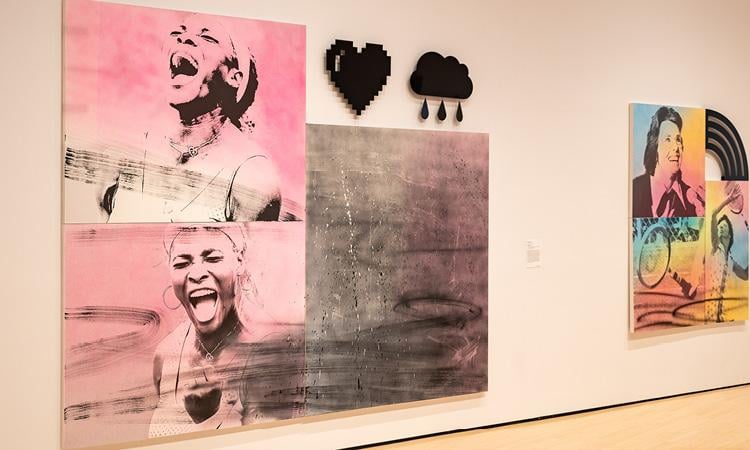 Artwork on wall
