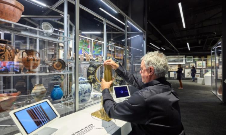 A hands-on exhibit at the CORE