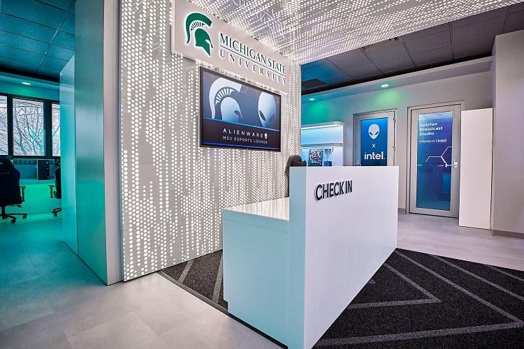 MSU Alienware Esports Lounge