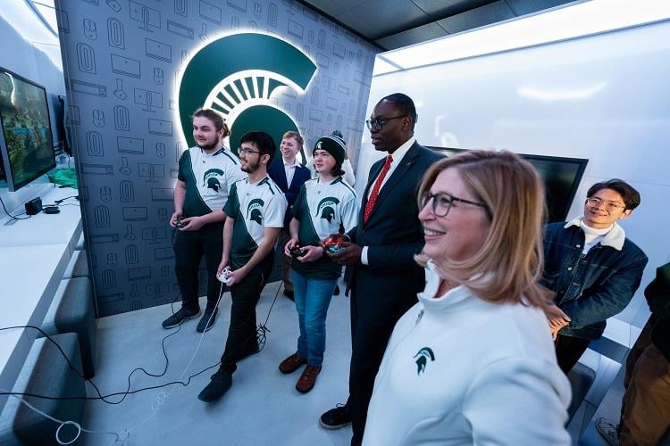 MSU Alienware Esports Lounge