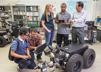 MSU STEM students