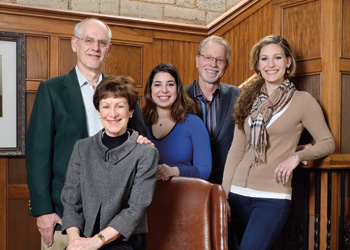 Donna and Marvin Zischke with SHRLR leadership