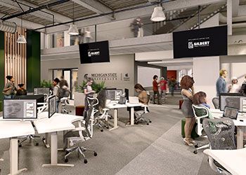 Architectural rendering of new Apple Developer Academy.