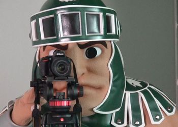Sparty The Cameraman
