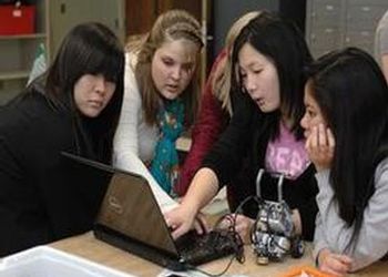 Students in the Residential Experience program