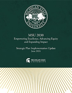 Cover of the June 2024 implementation update report.