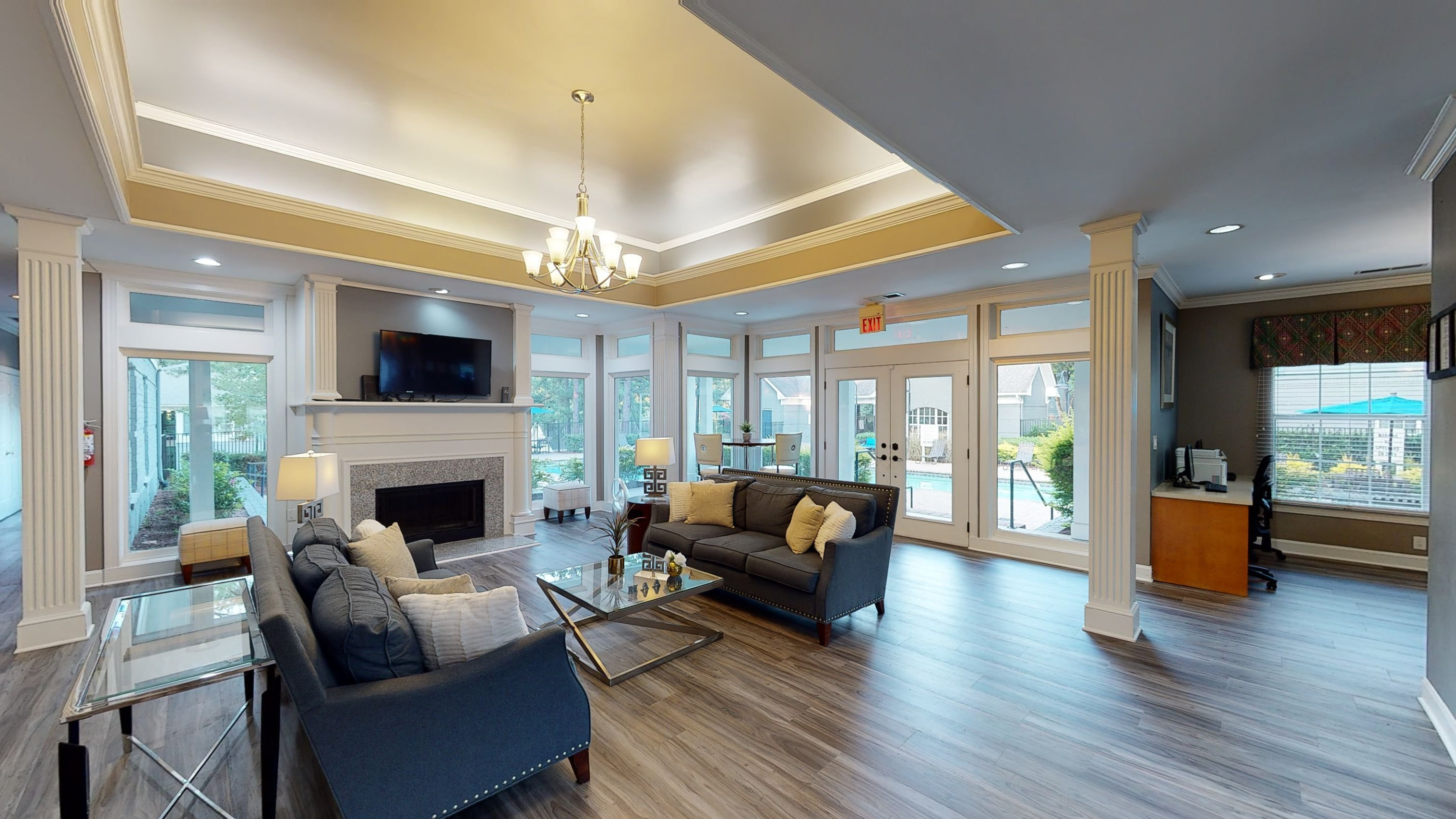 Leasing Office, Common Areas & Pool