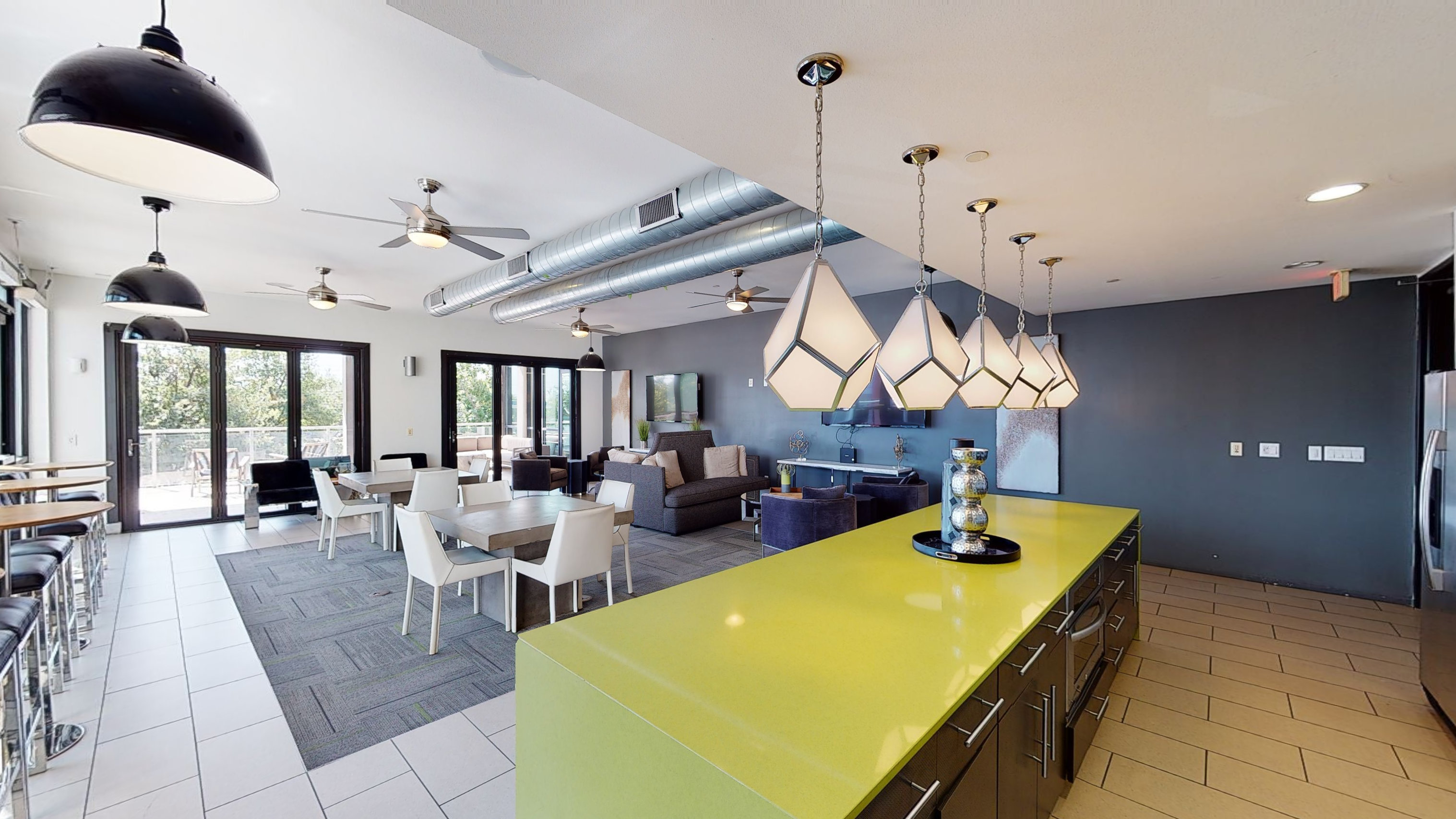 Clubroom and Fitness Room
