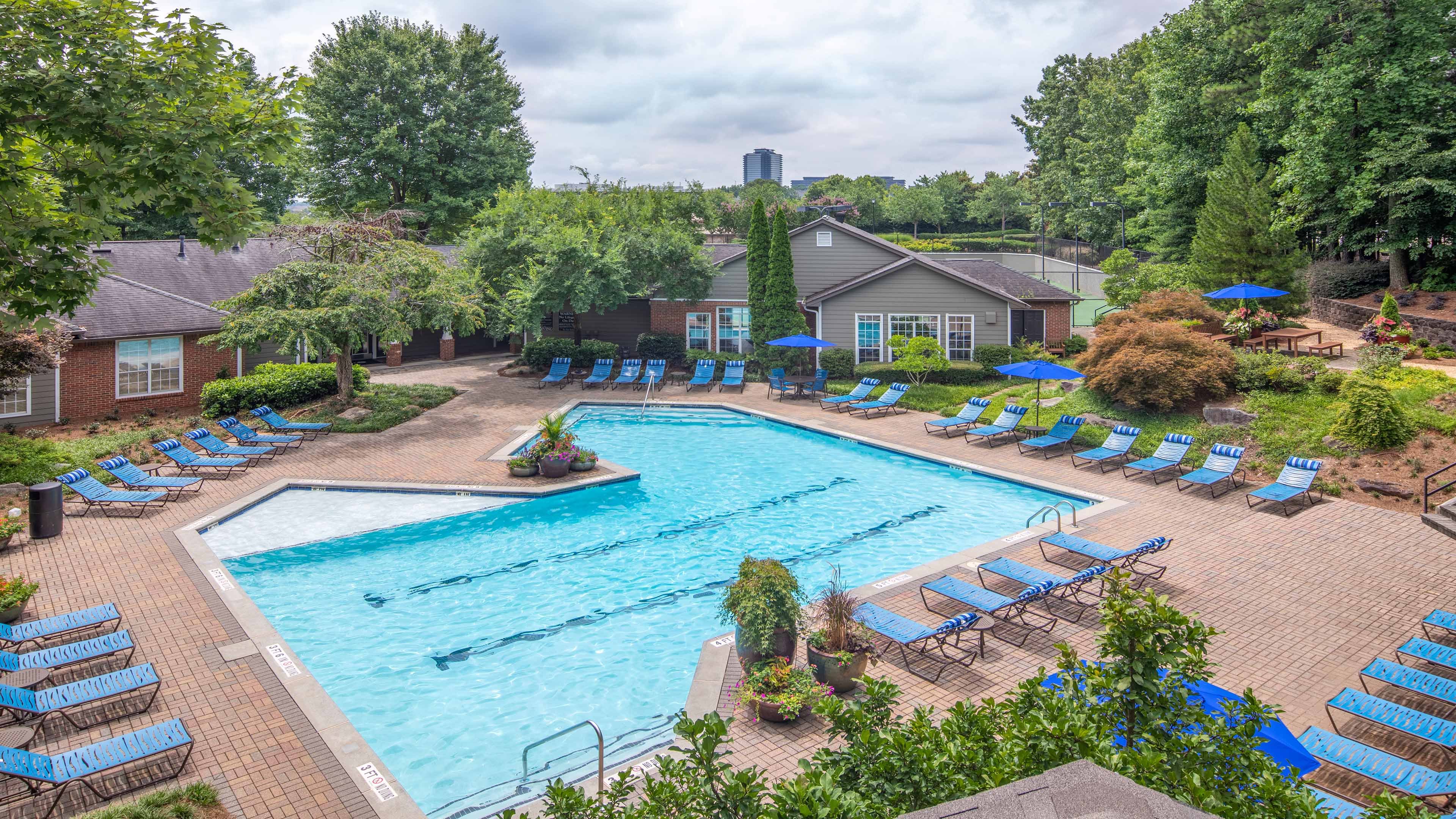 Pool at MAA Dunwoody luxury apartment homes in Atlanta, GA
